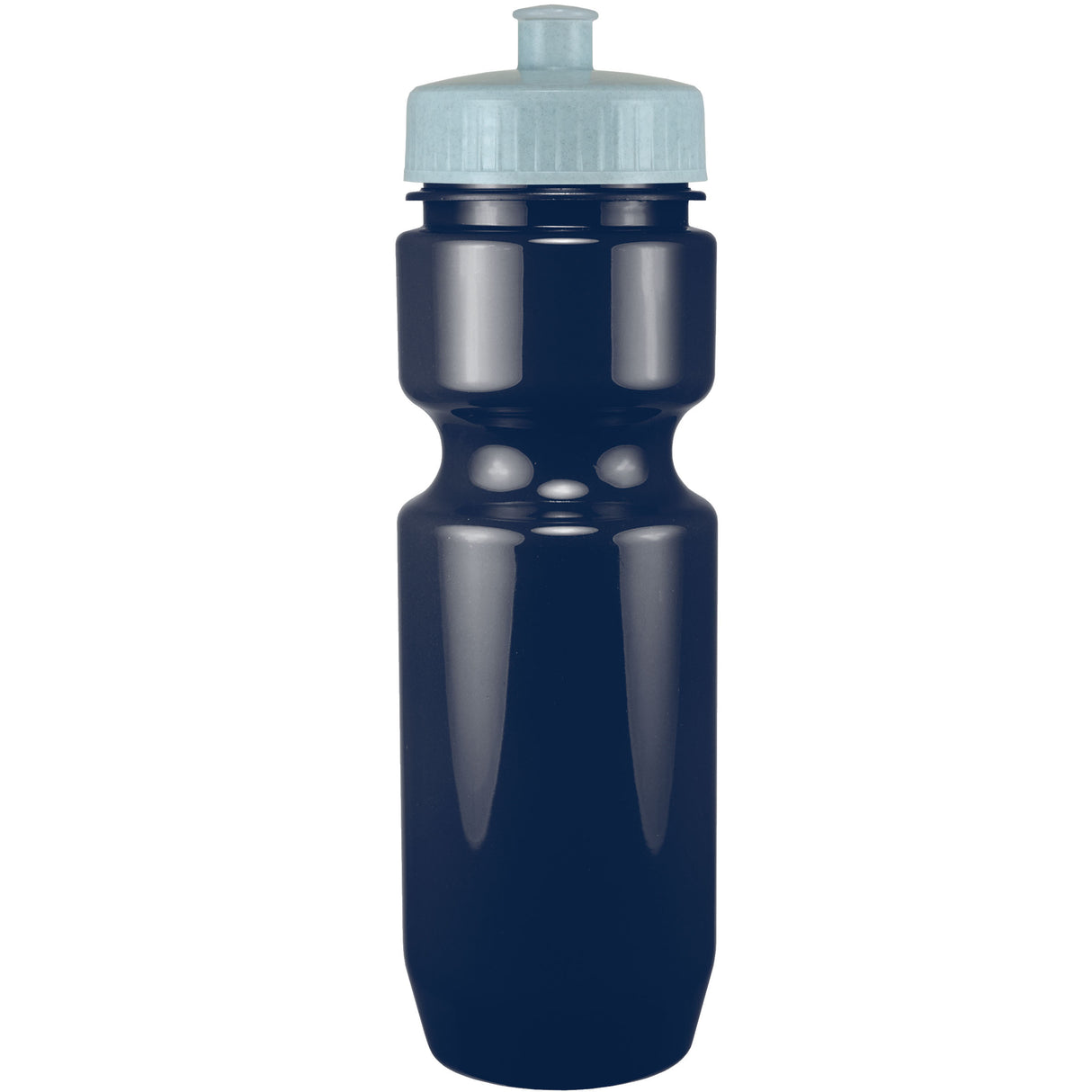 22 Oz. Bike Bottle w/ Push Pull Lid - Solid Colors