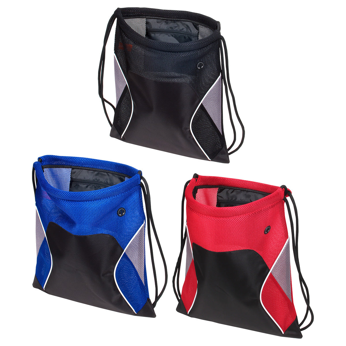 000663 Jumbo Globetrotter Drawstring Bag