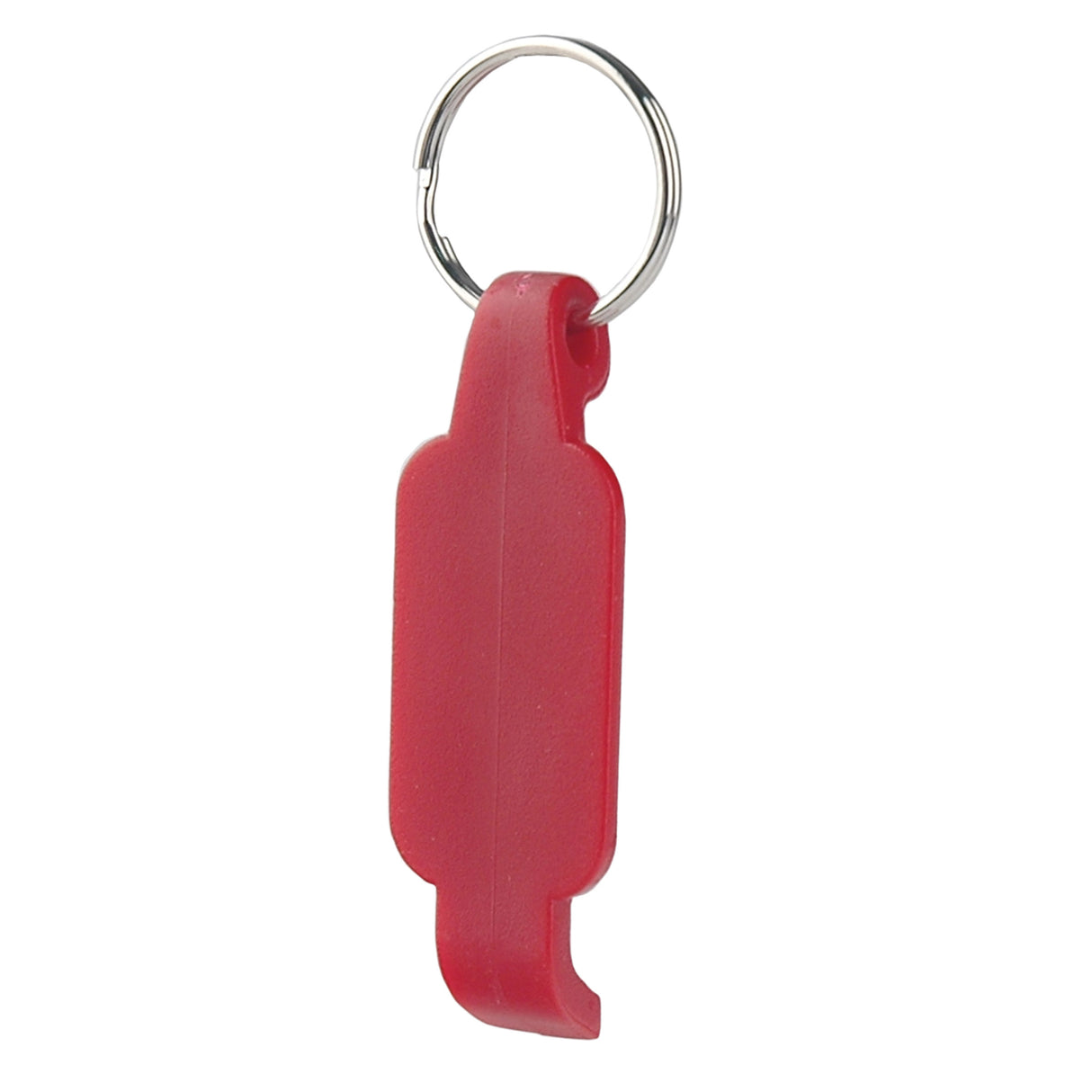 Plastic Bottle Opener w/ Key Ring