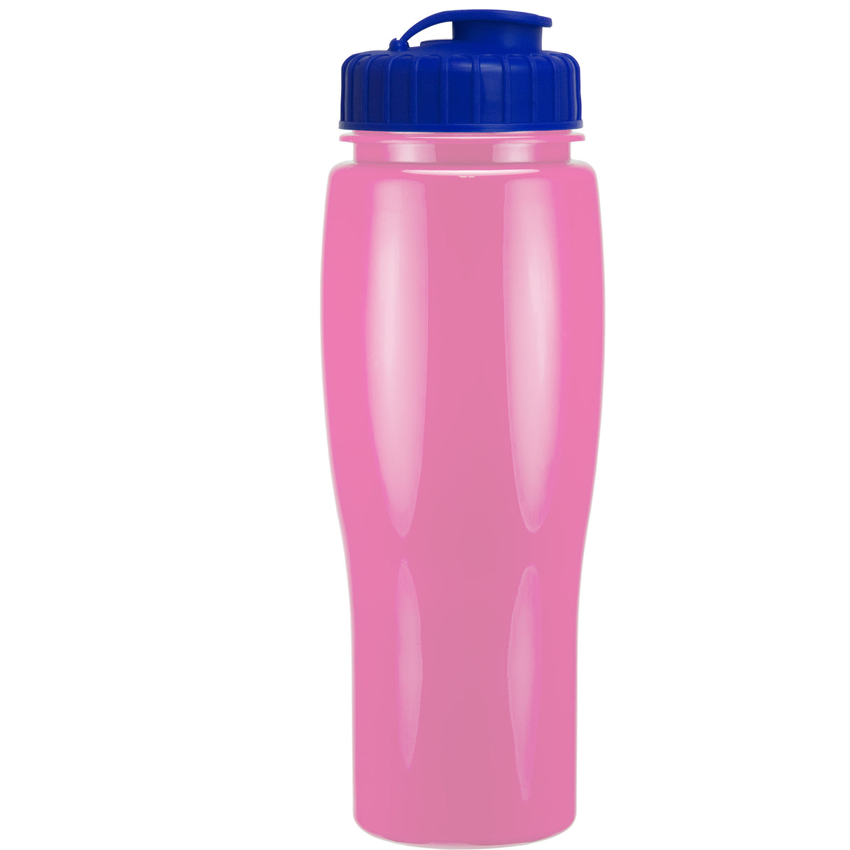 24 Oz. Contour Bottle w/ Flip Top Lid - Solid Colors