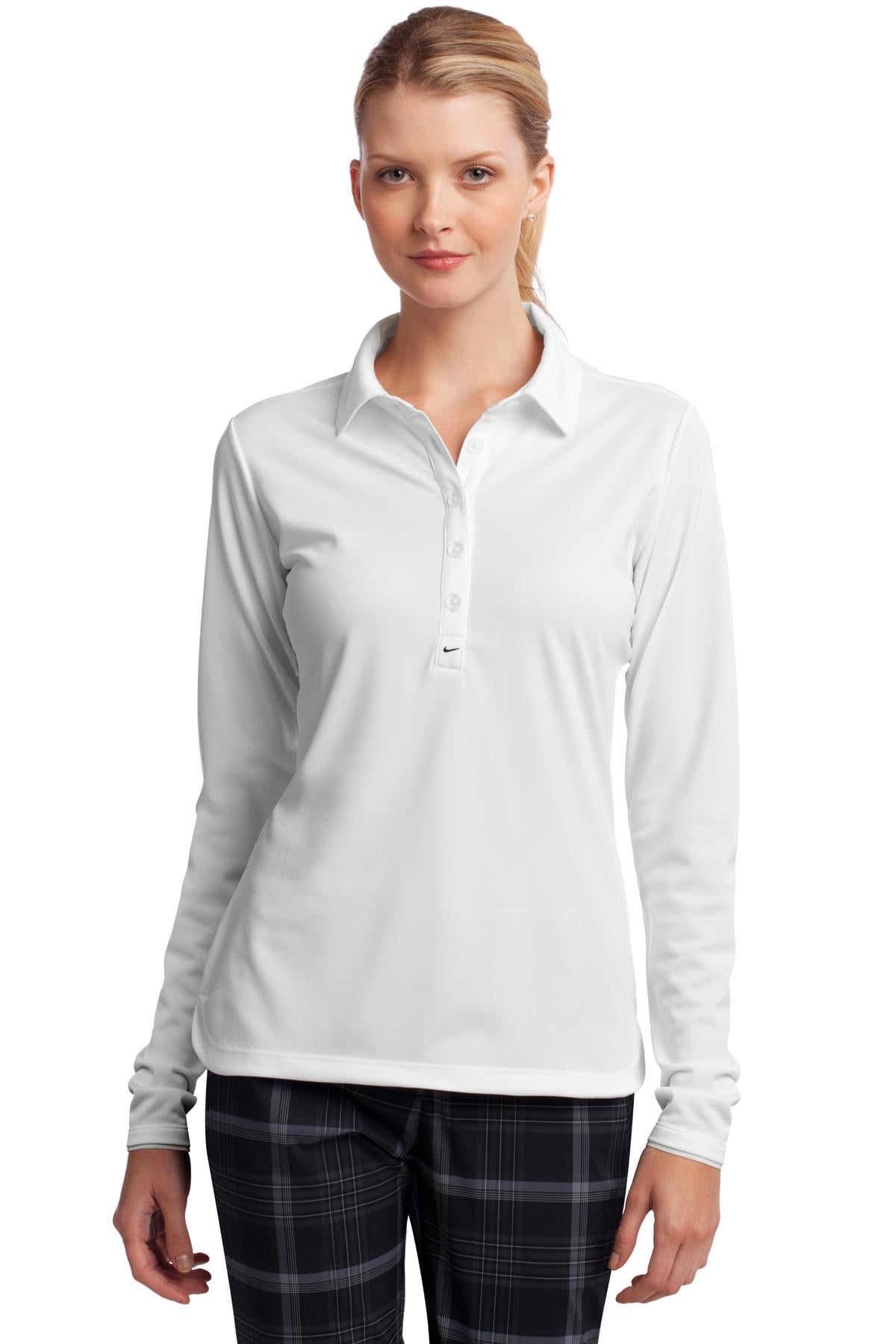 Nike Golf Ladies' Long Sleeve Dri-FIT Stretch Tech Polo Shirt