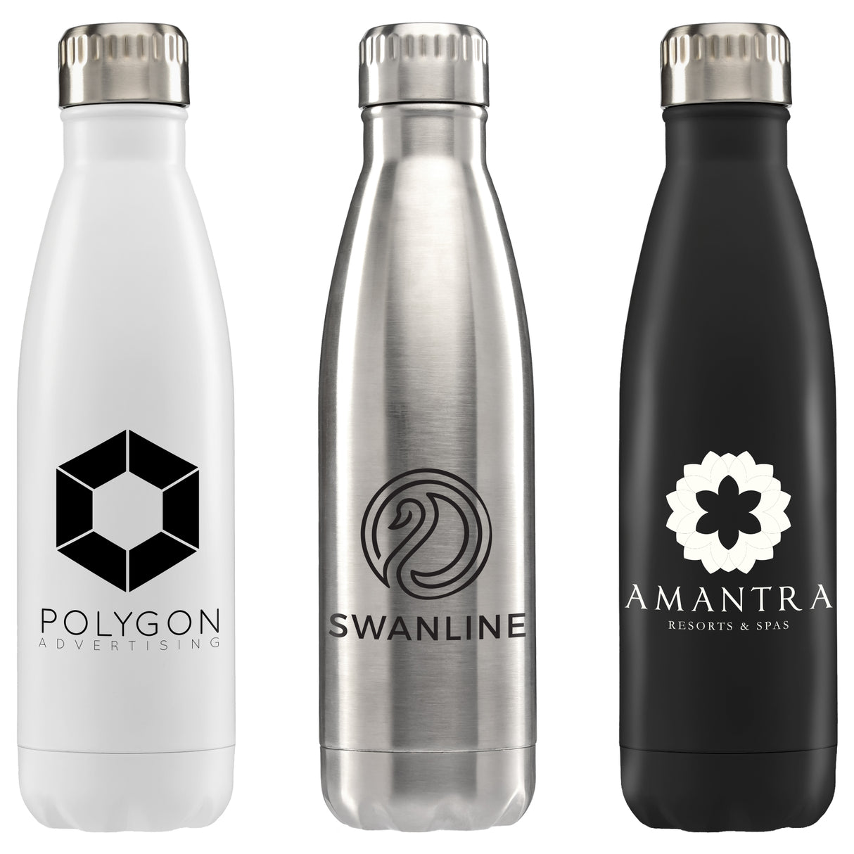 Ibiza - 17 oz. Double Wall Stainless Bottle