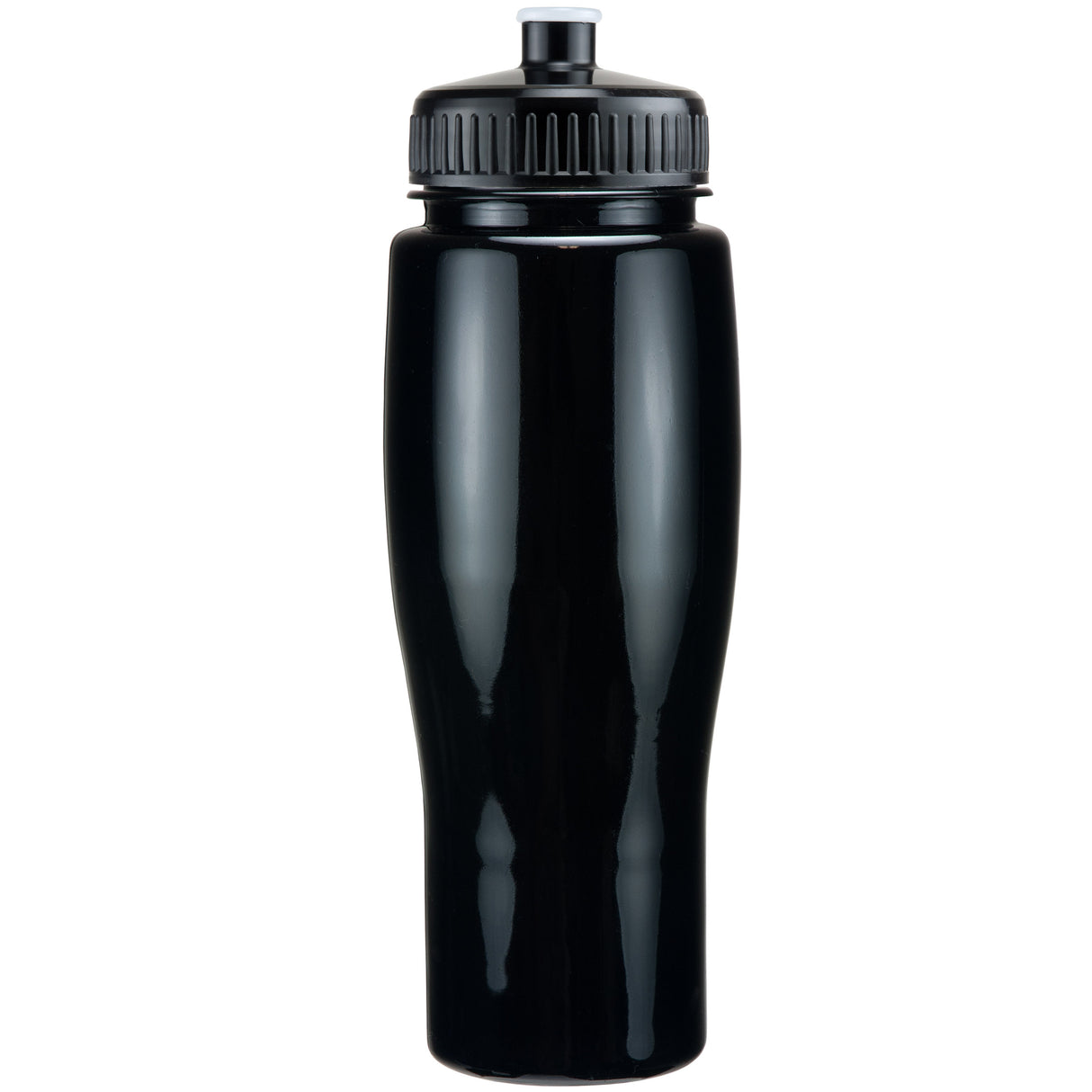 24 Oz. Contour Bottle w/ Push Pull Lid - Solid Colors
