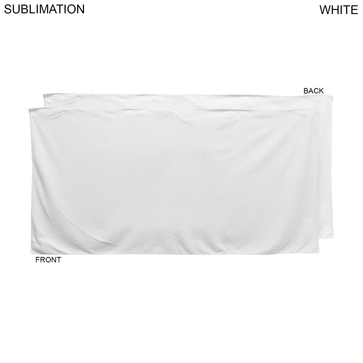 Plush and Soft Velour Terry Cotton Blend Beach Towel, 30x60, Sublimated Graphics Edge to Edge