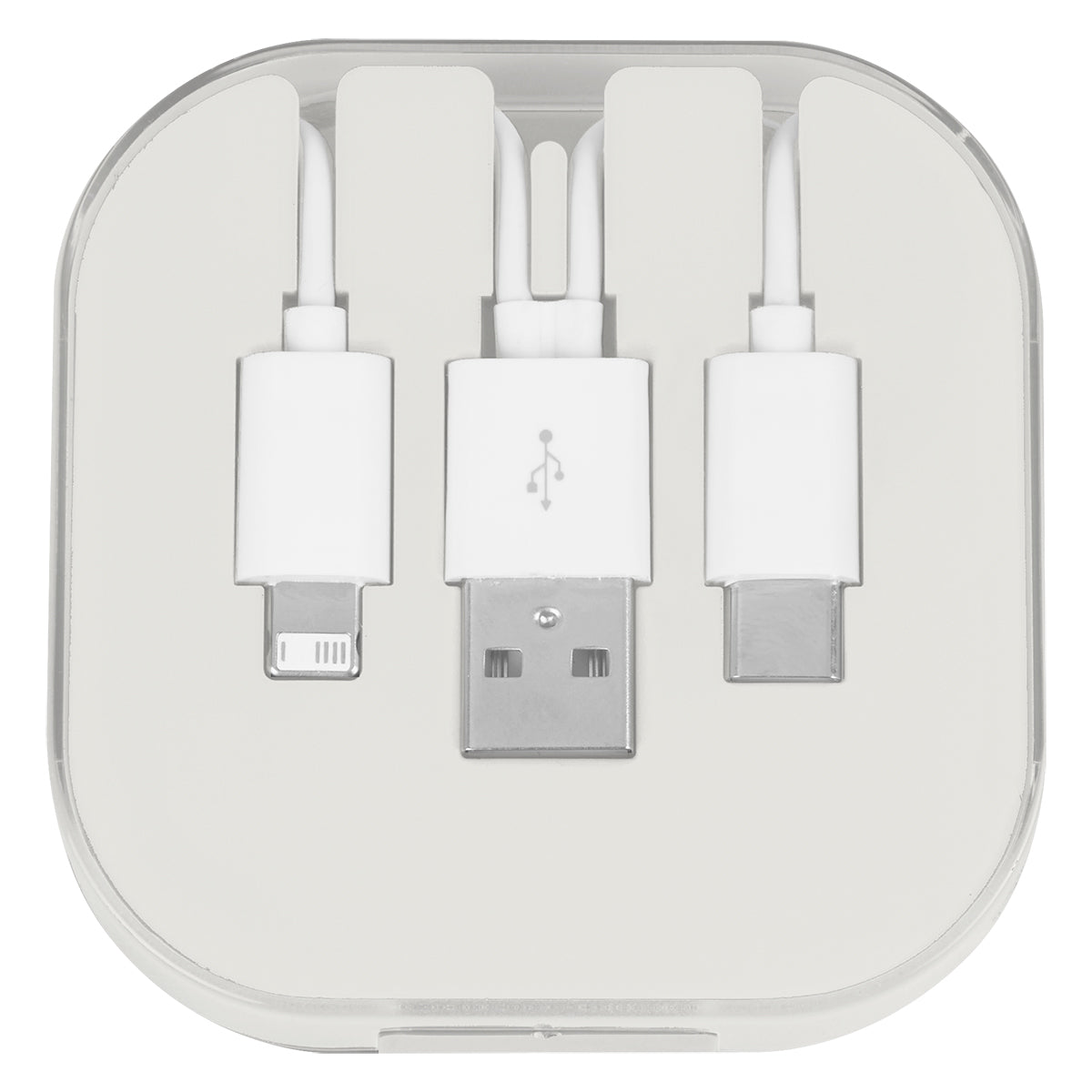 3-in-1 Charge Cable With Phone Stand