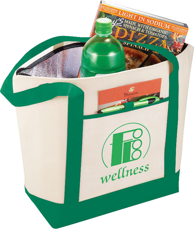 Lighthouse 24-Can Non-Woven Tote Cooler