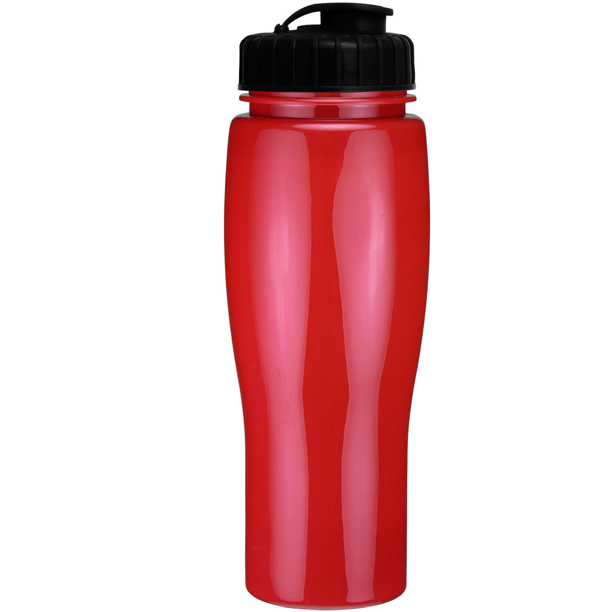 24 Oz. Contour Bottle w/ Flip Top Lid - Solid Colors
