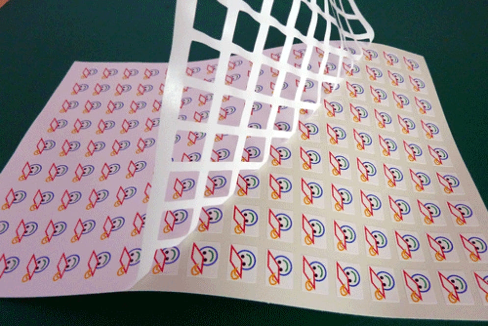 Vinyl Labels-Custom Cut-Outdoor Durable (Up to 1 Sq. In.)