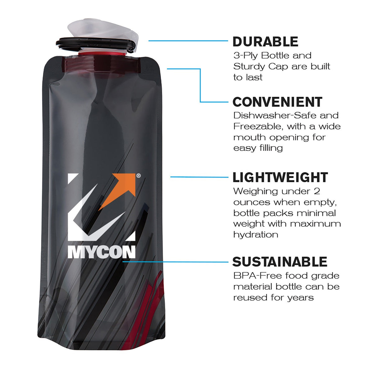 Vapur® Element Folding Anti-Bottle .7L