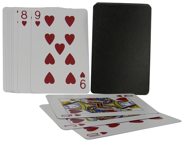 Deck of Cards black, undecorated