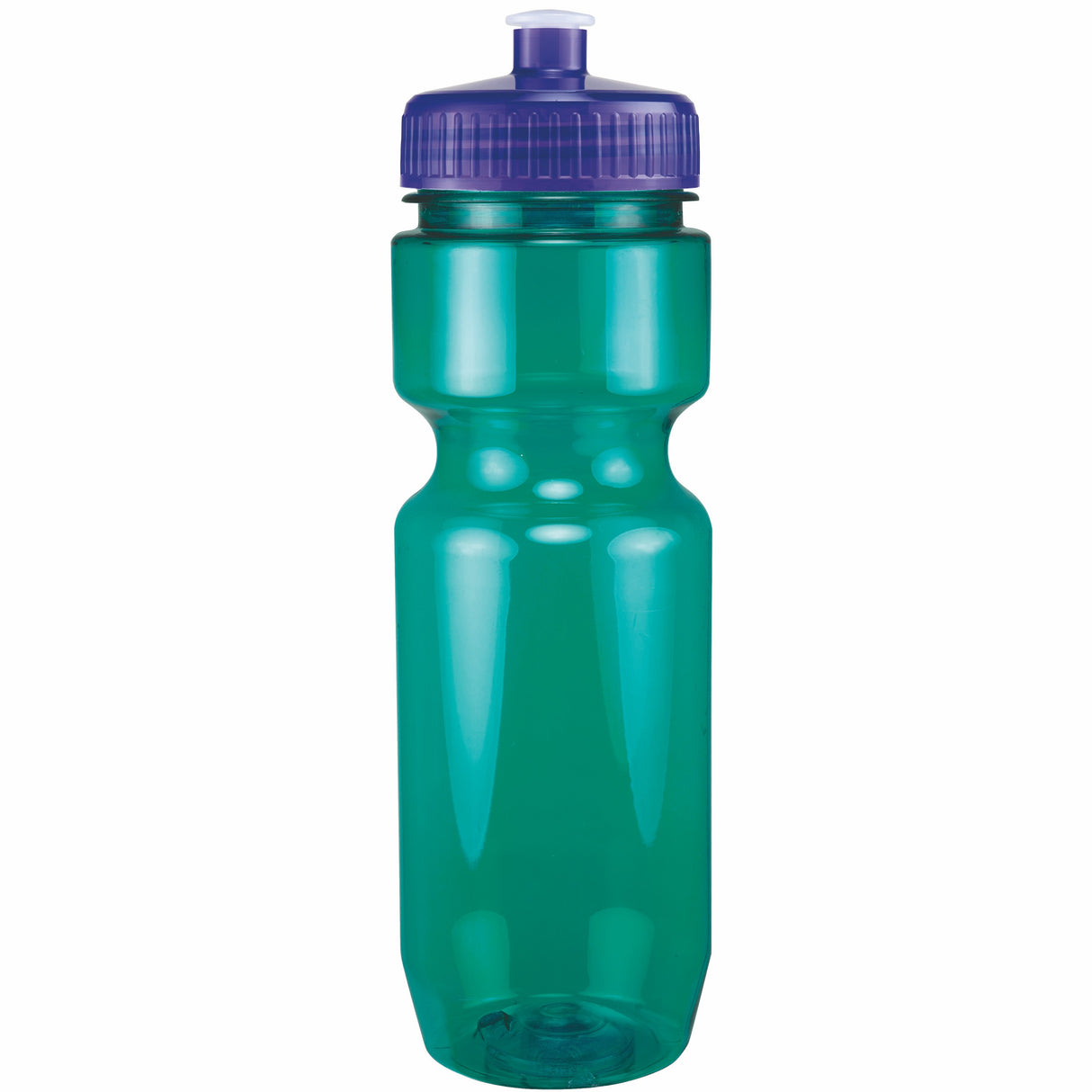 22 Oz. Translucent Bike Bottle w/ Push Pull Lid