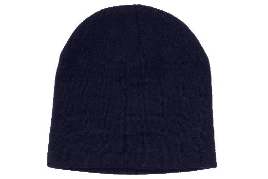000966 Rolled Down Acrylic Toque Beanie