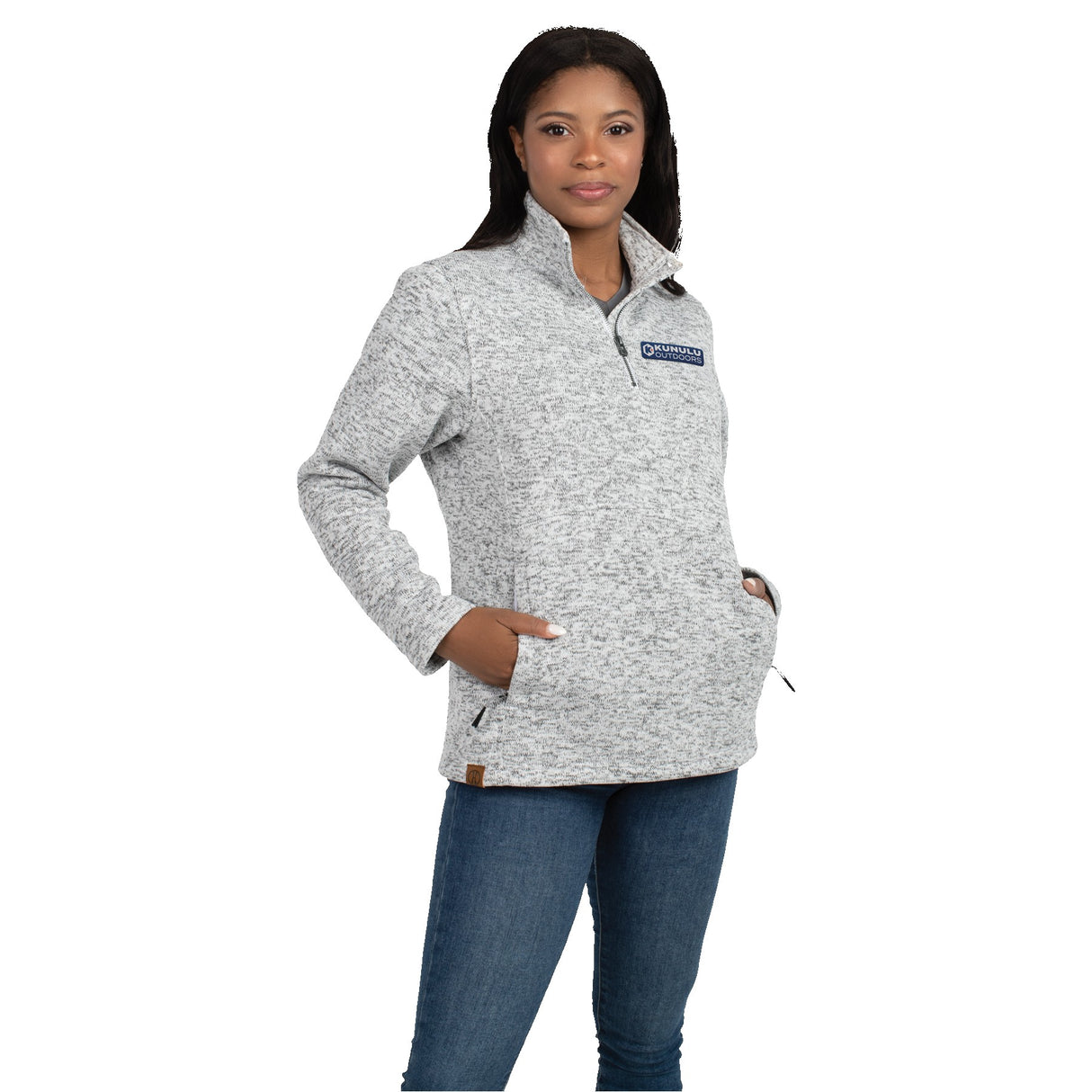 Ladies Alpine Sweater Fleece 1/4 Zip Pullover