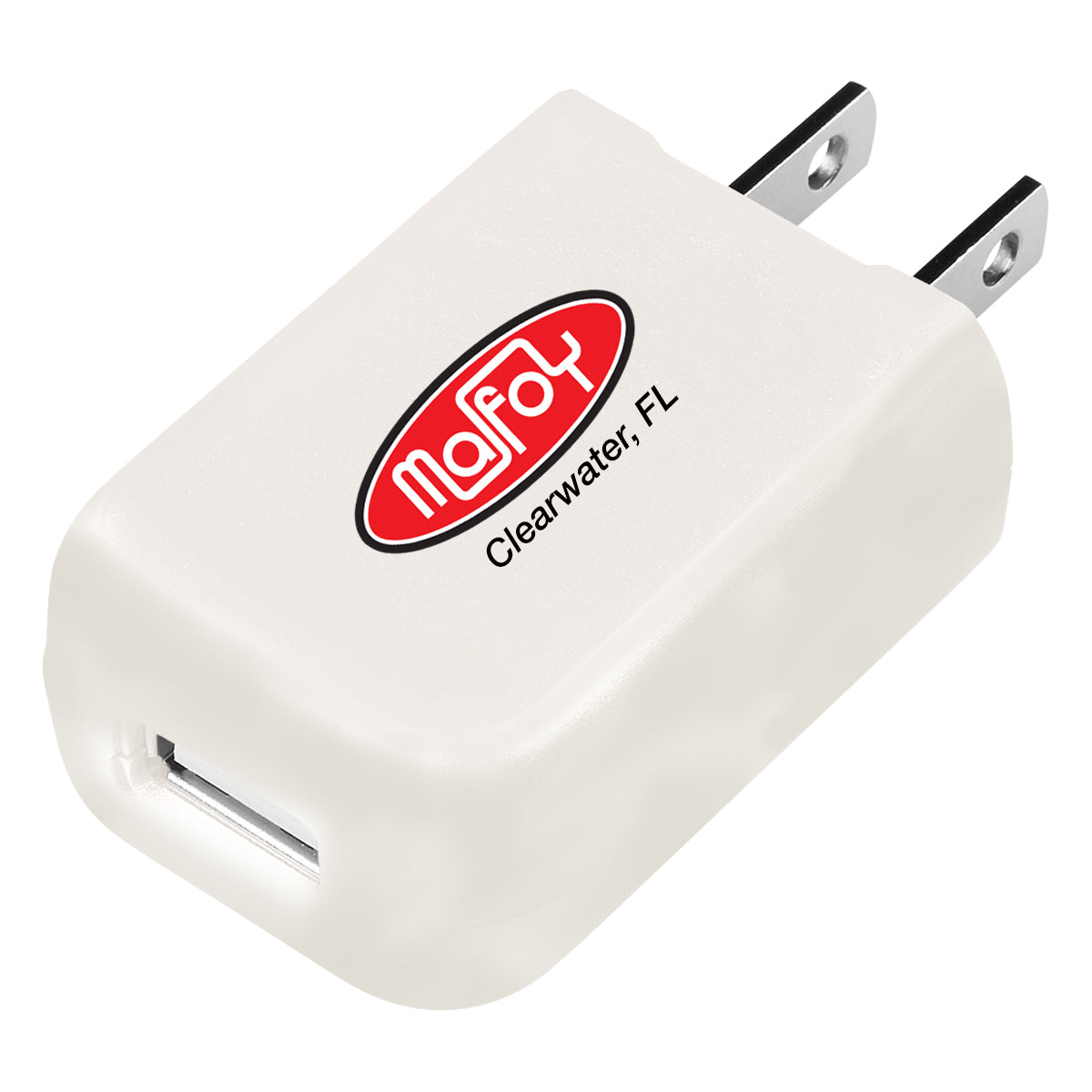 Ul Listed Rectangular Usb A/c Adapter