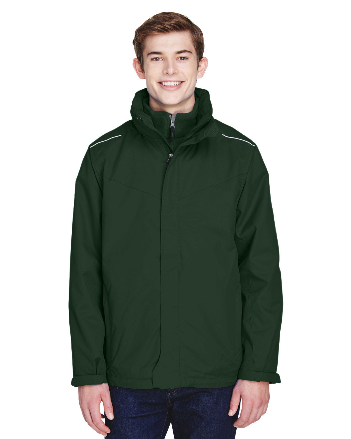 CORE 365 Men's Region 3-in-1 Jacket with Fleece Liner