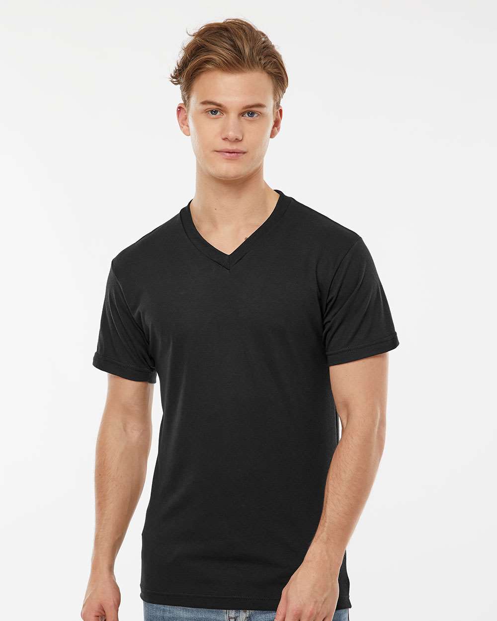 Tultex® Unisex Poly-Rich V-Neck T-Shirt