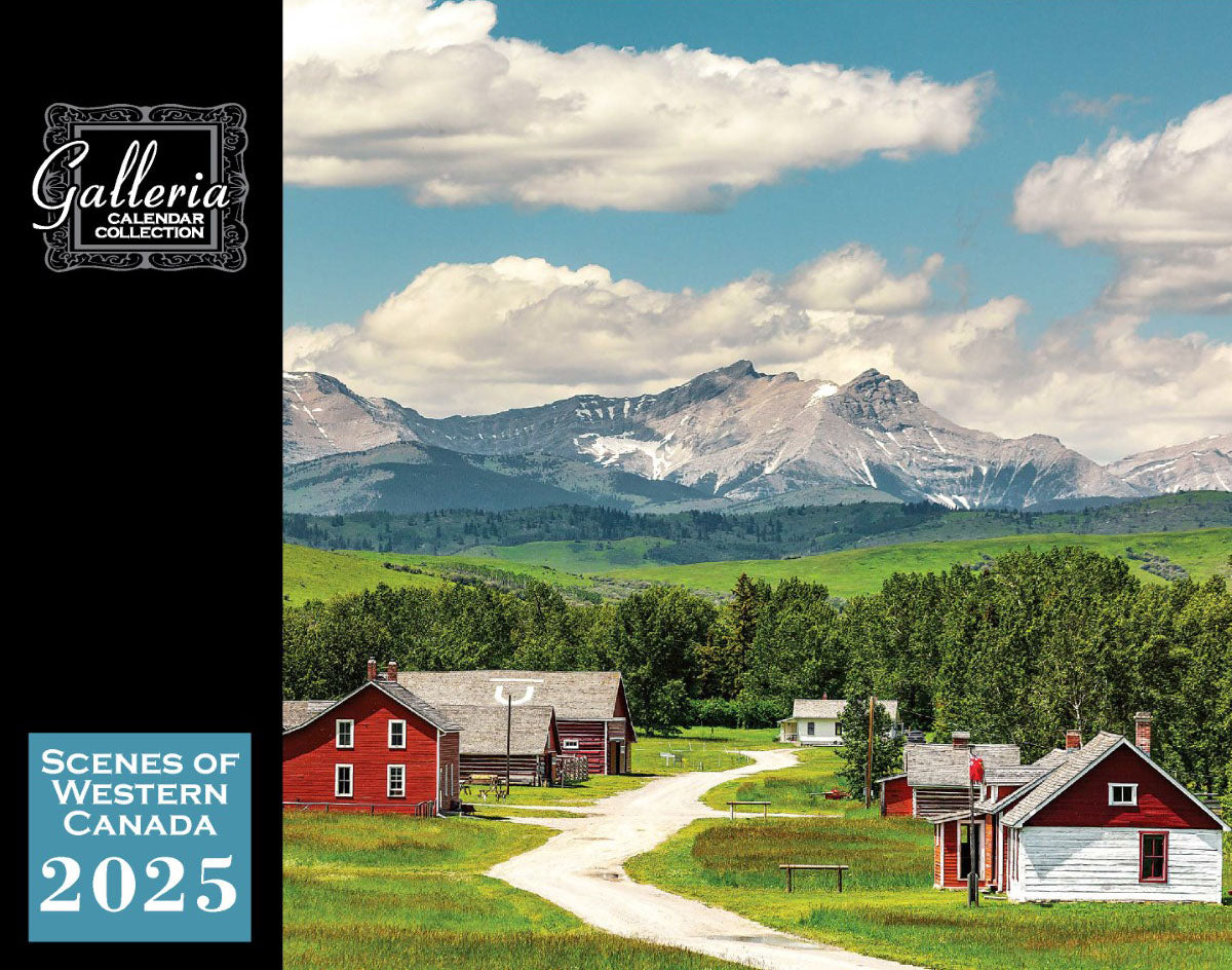 Galleria Wall Calendar 2025 Scenes of Western Canada