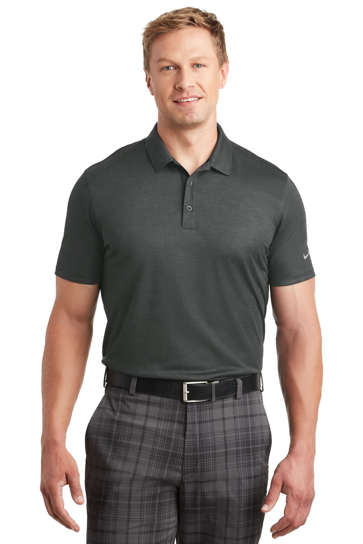 Nike Golf Men's Dri-FIT Crosshatch Polo Shirt