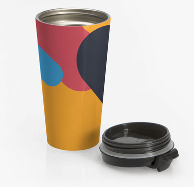 000001 Custom Stainless Steel Travel Mug