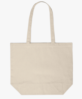 000001 Custom Canvas Shopping Tote - 18" X 15"