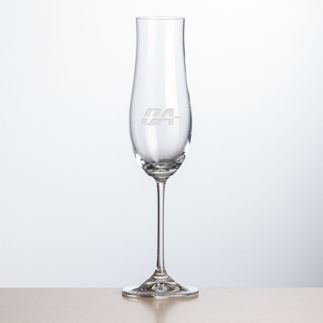 Avondale Flute 6oz - Deep Etch