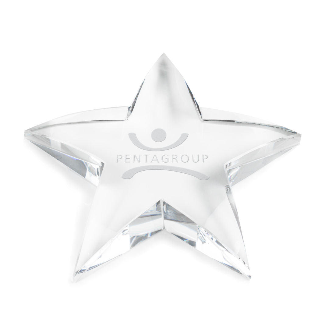 Savoy Star Paperweight
