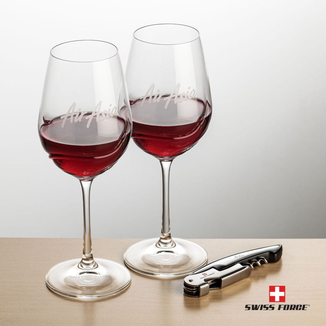Swiss Force® Opener & 2 Bartolo Wine