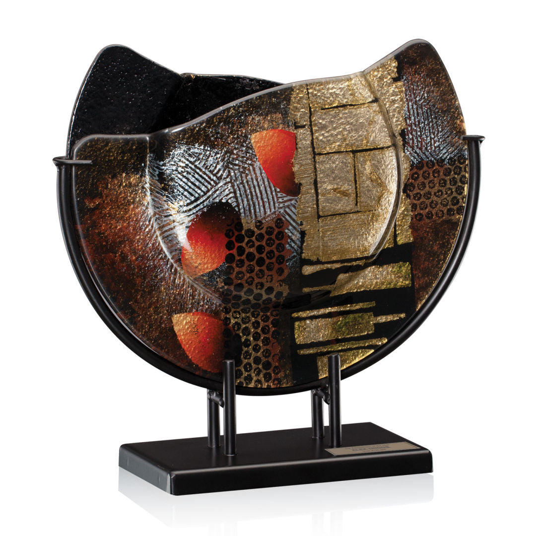 Oxford Artglass Award - Wave Top