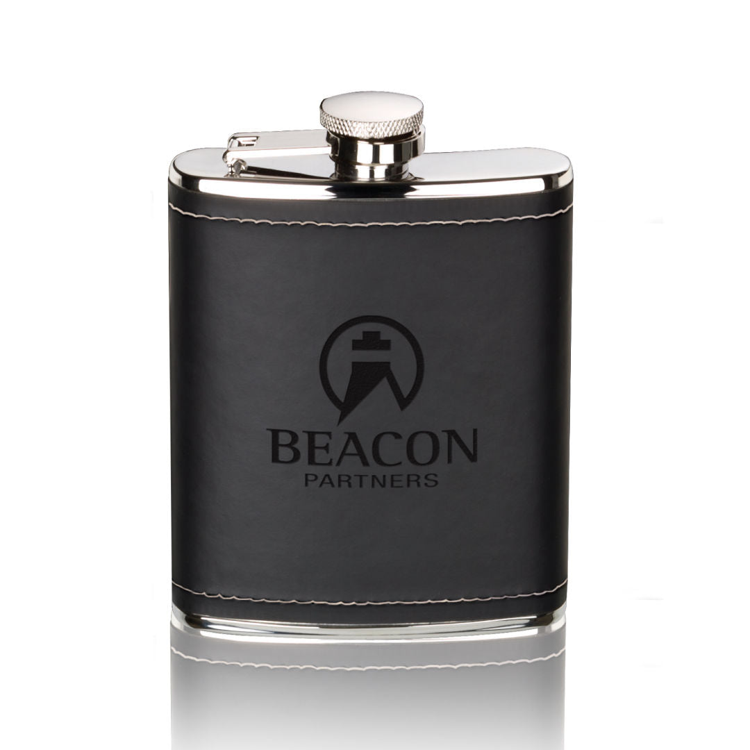 Shelburne Hip Flask - Black