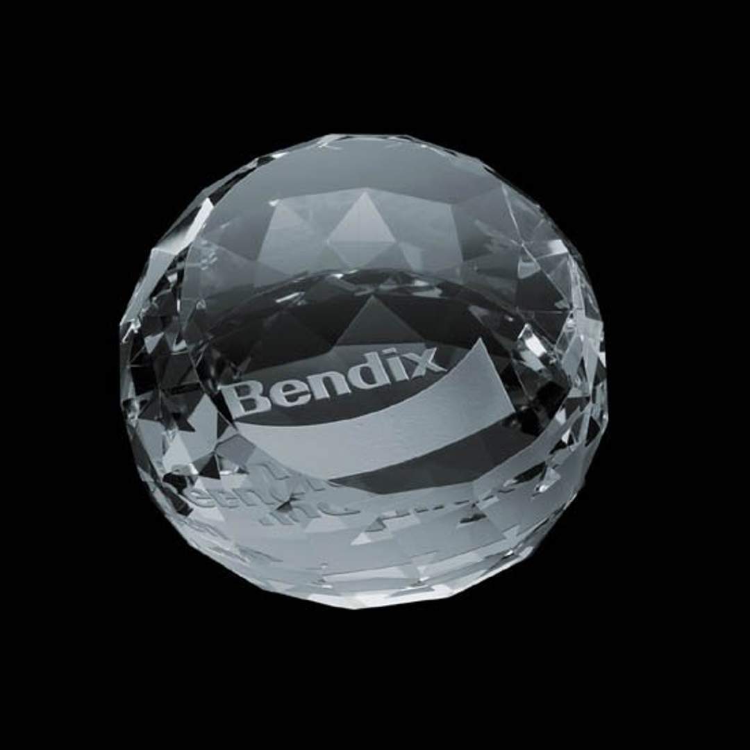 Driscoll Paperweight - Clear