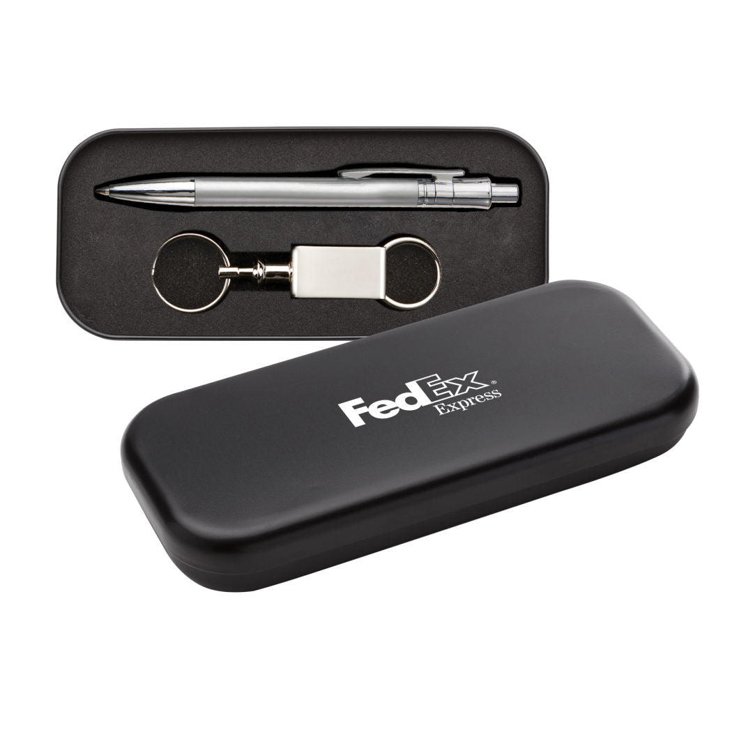 Metal Pen Box - Pen & Keyring