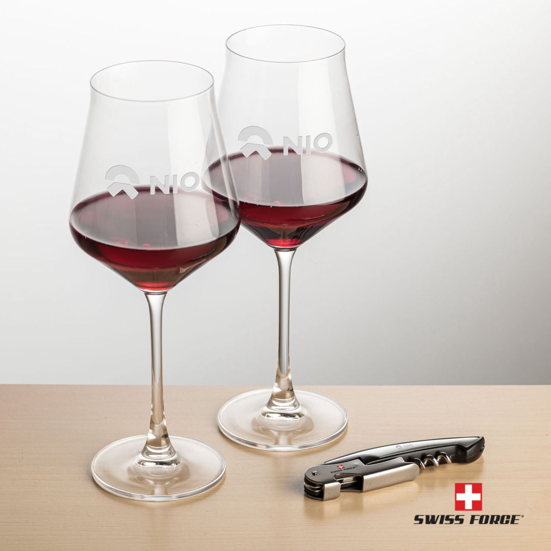 Swiss Force® Opener & 2 Bretton Wine