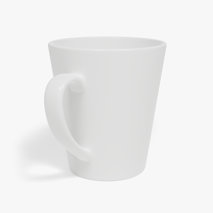 000001 Custom Latte Mug, 12 oz