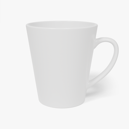 000001 Custom Latte Mug, 12 oz