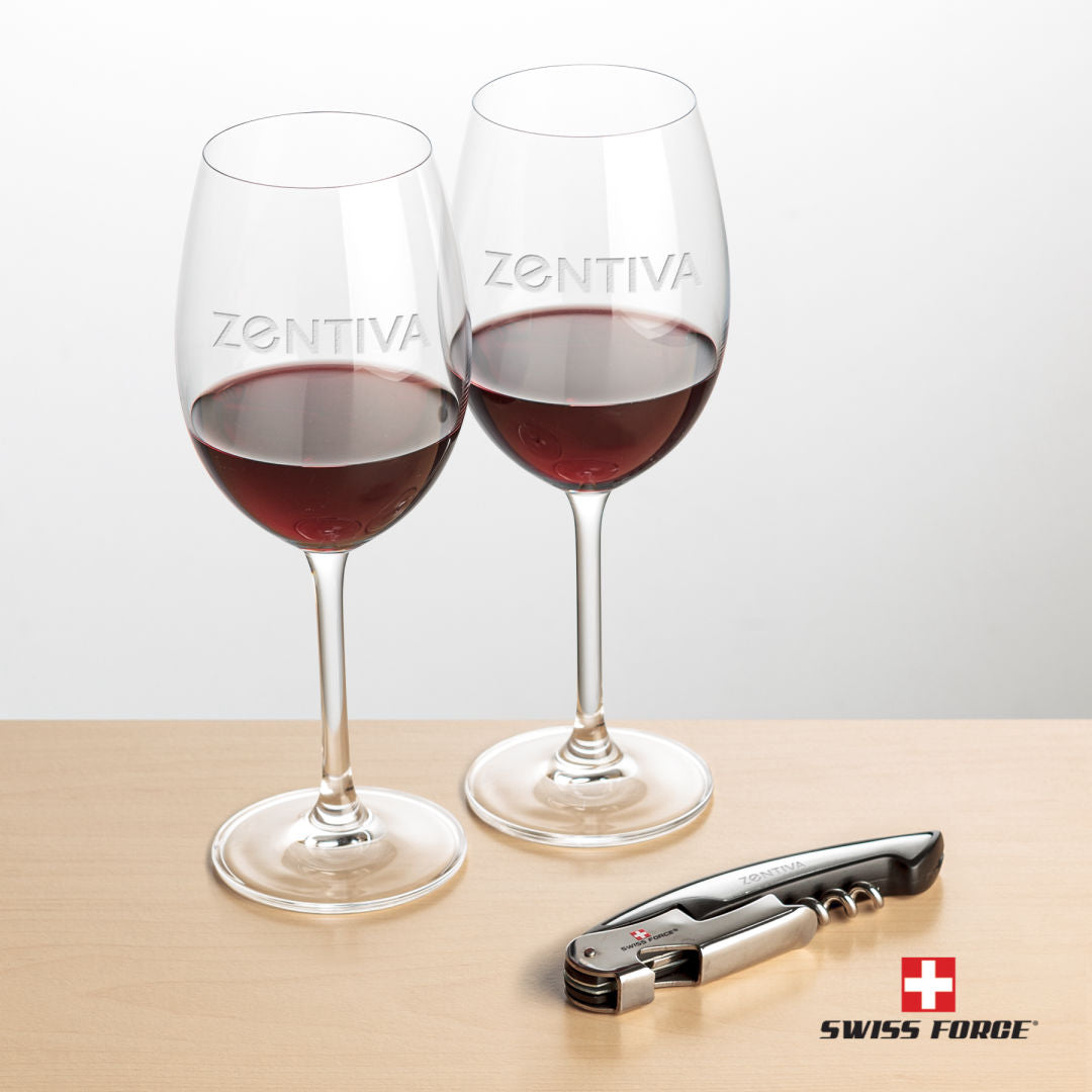 Swiss Force® Opener & 2 Coleford Wine