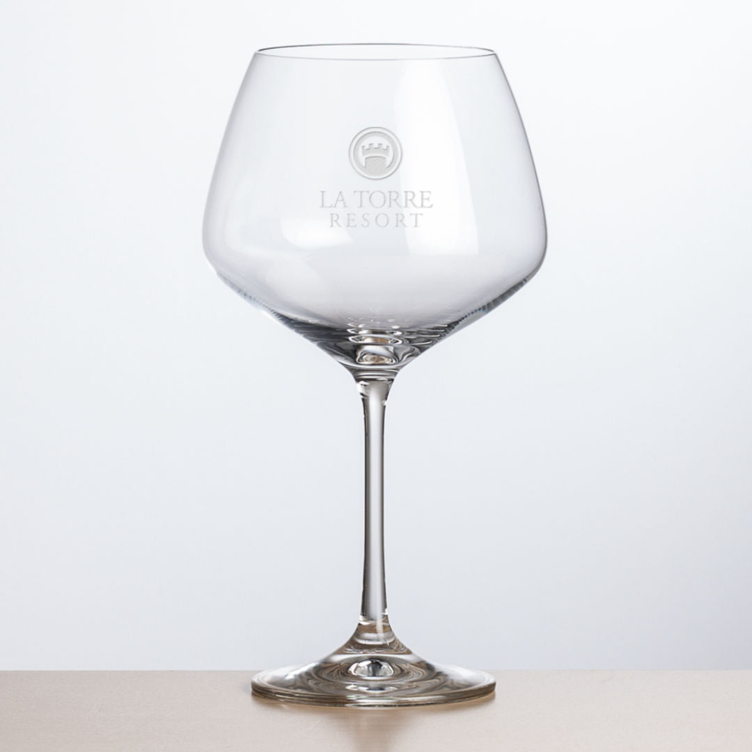 Oldham Burgundy Wine - Deep Etch 19oz