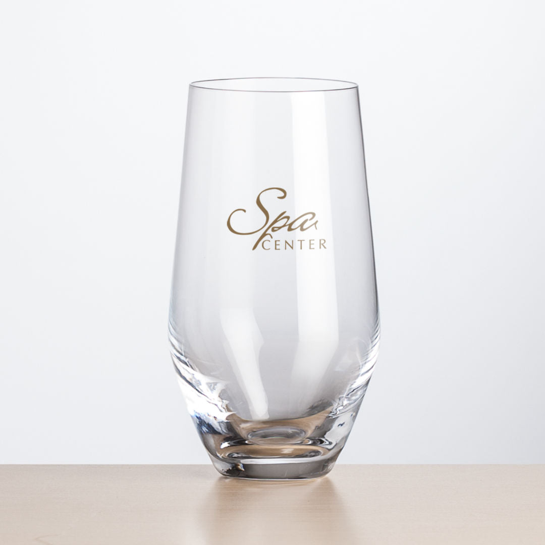 Reina Stemless Flute - Imprinted 13.5oz