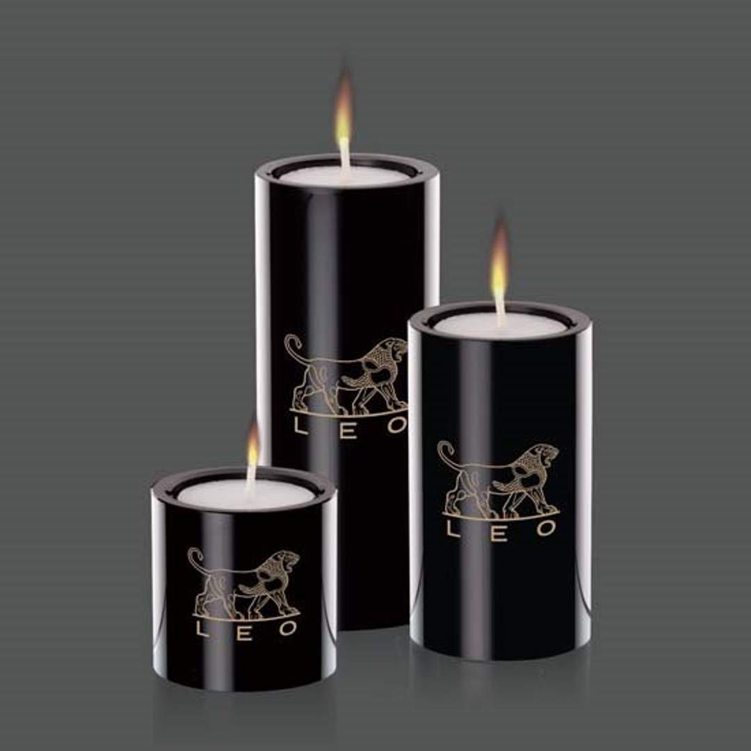 Tissol Candleholders - Black (Set of 3)
