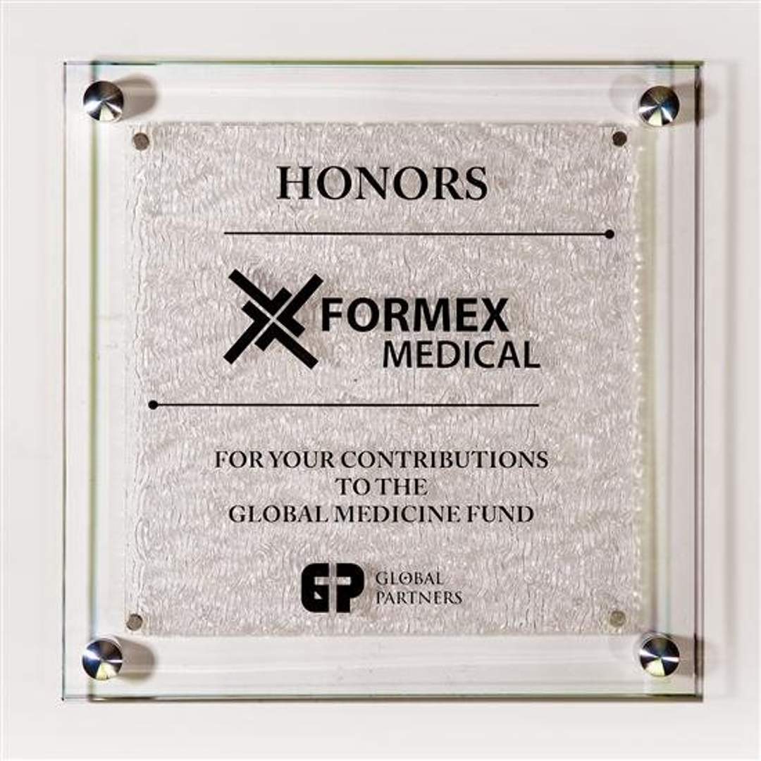 Fusion Plaque - Texture Glass