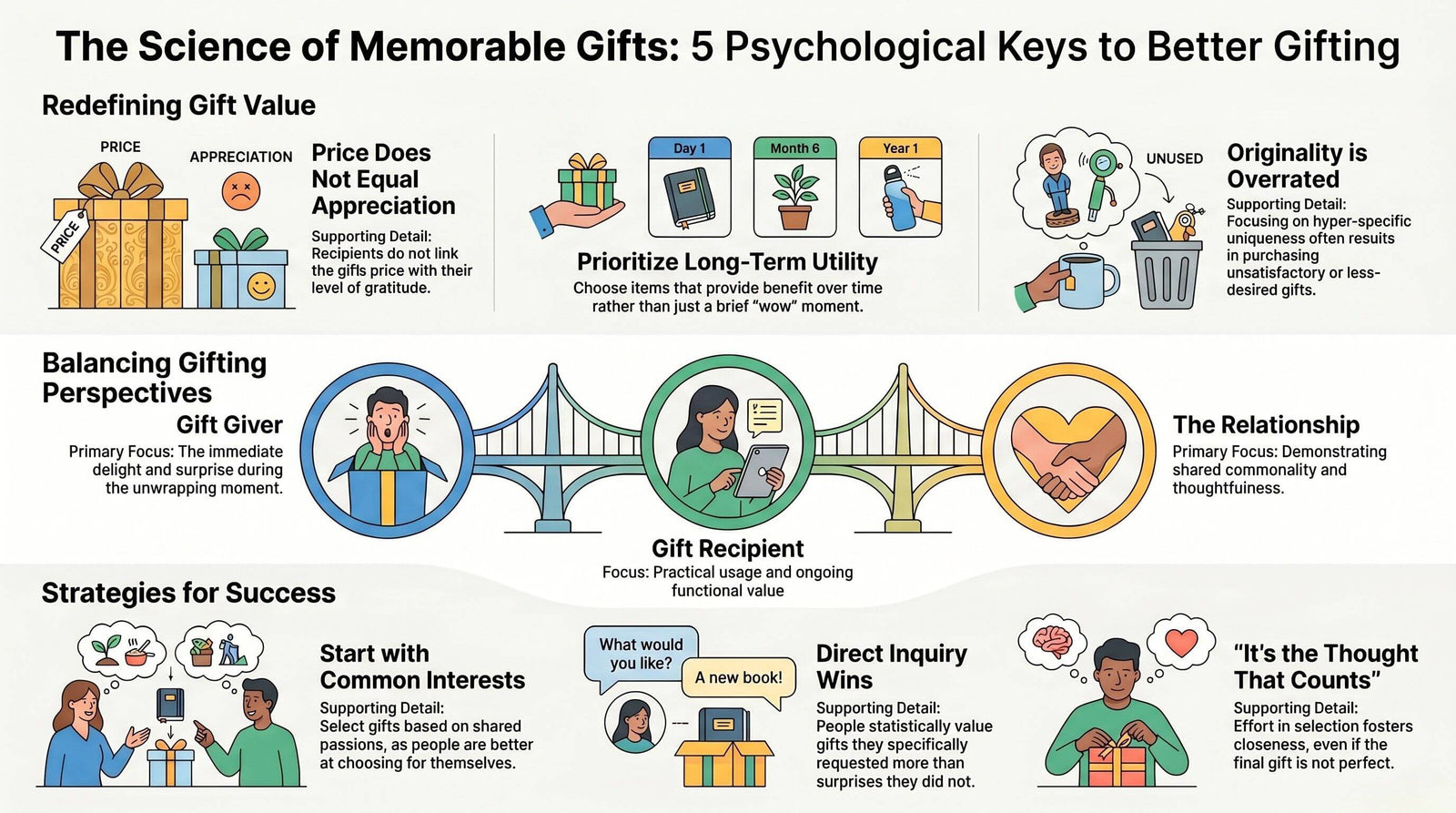 A Technique of Providing Memorable Presents.