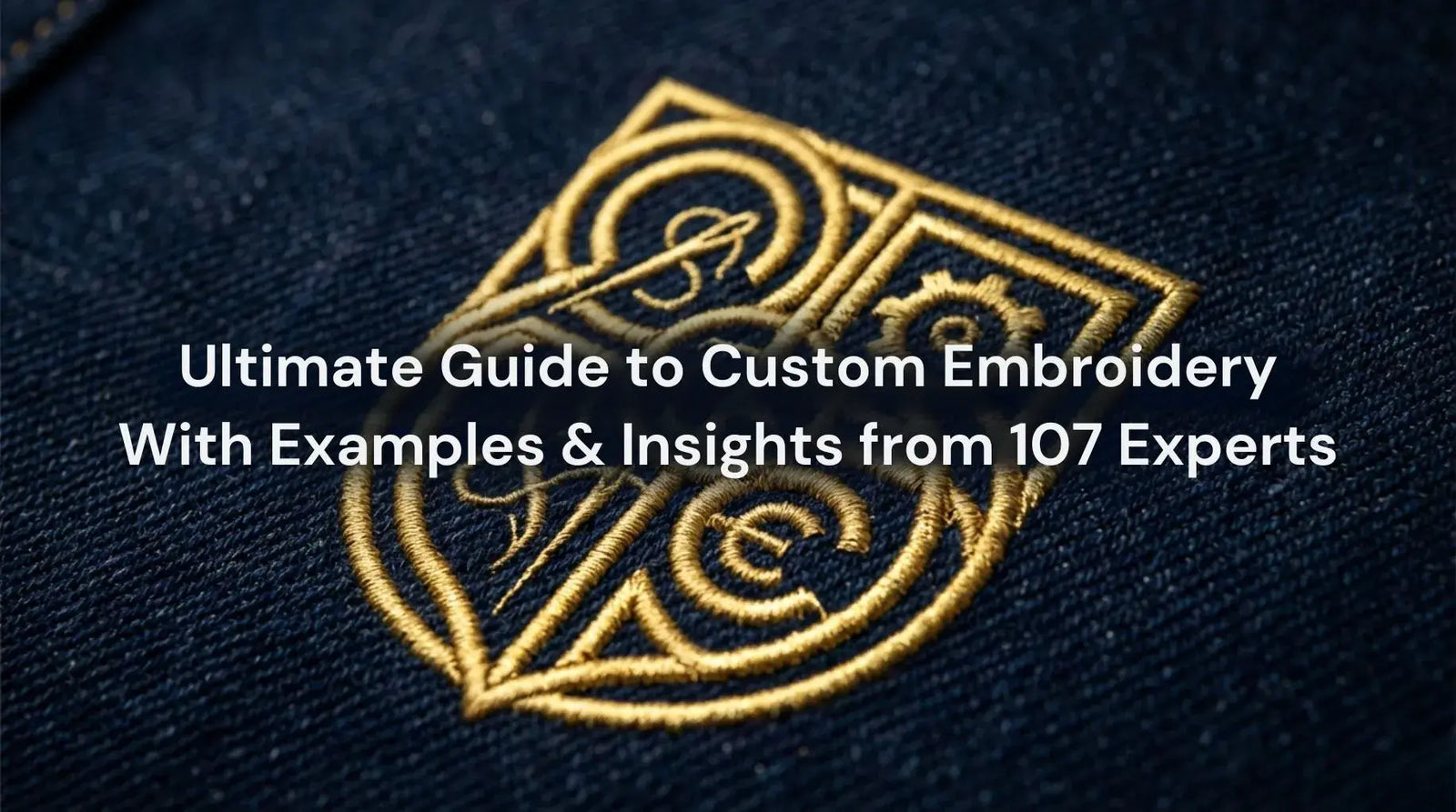 Custom Embroidery Printing Techniques.