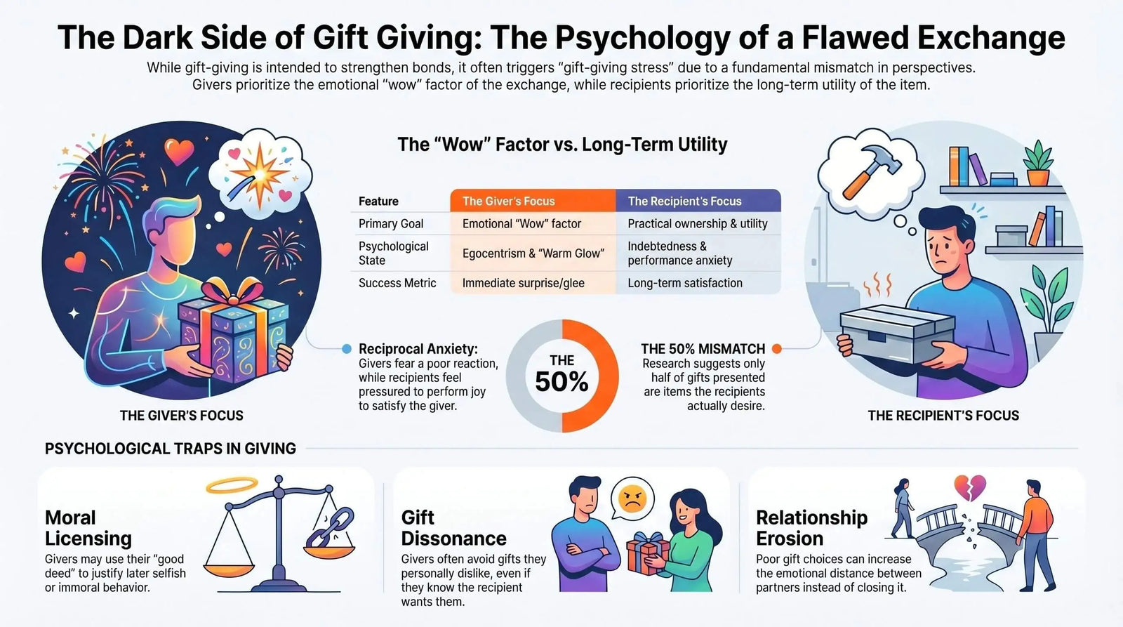 Gift Giving Stress - Dark Side Gift Giving.