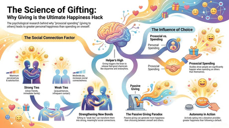 Happiness Is The Gift Of Giving - Feelings When You Receive A Gift.