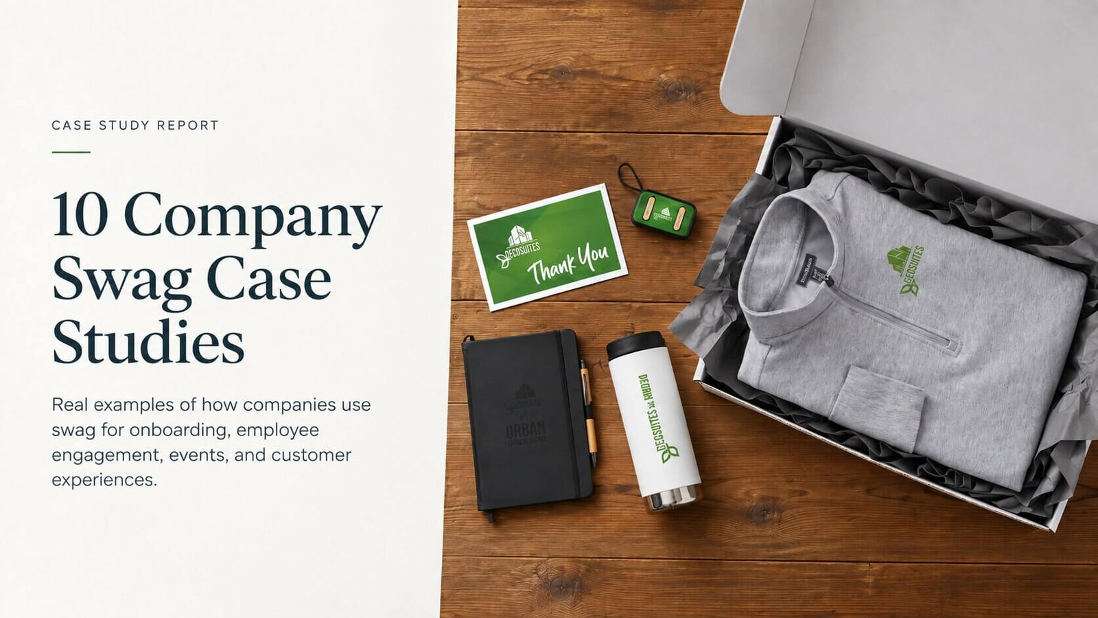 10 Company Swag Case Studies: How Companies Use Swag Effectively