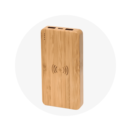 Custom Bamboo Power Banks
