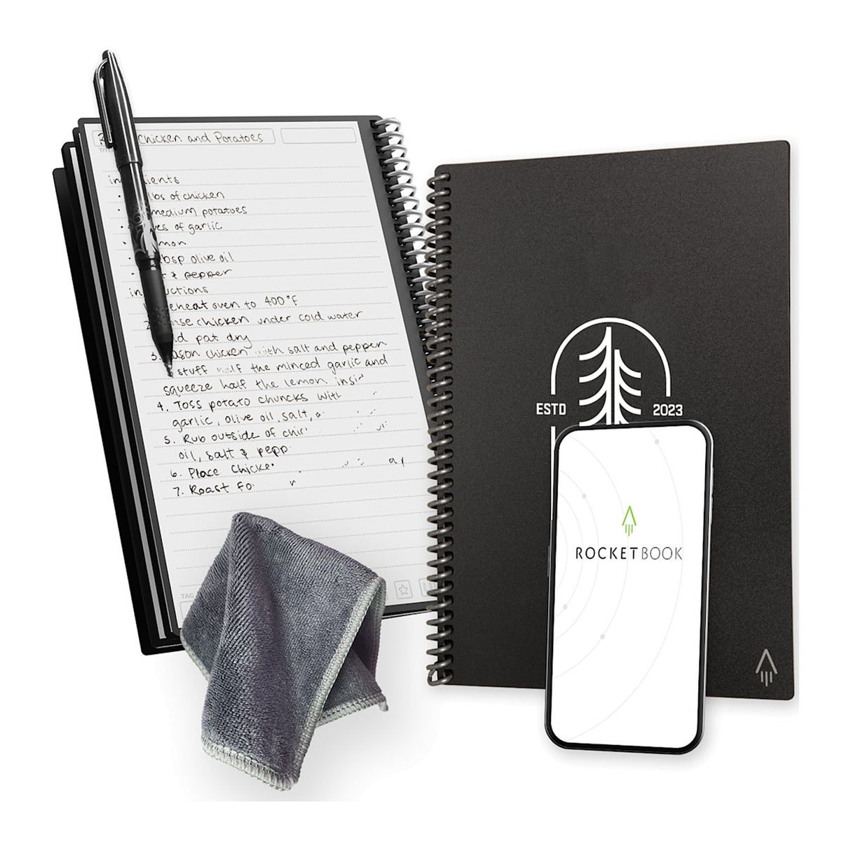 Rocketbook Core Executive Notebook Set