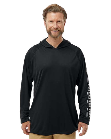 Columbia® PFG Terminal Tackle™ Hooded Long Sleeve T-Shirt