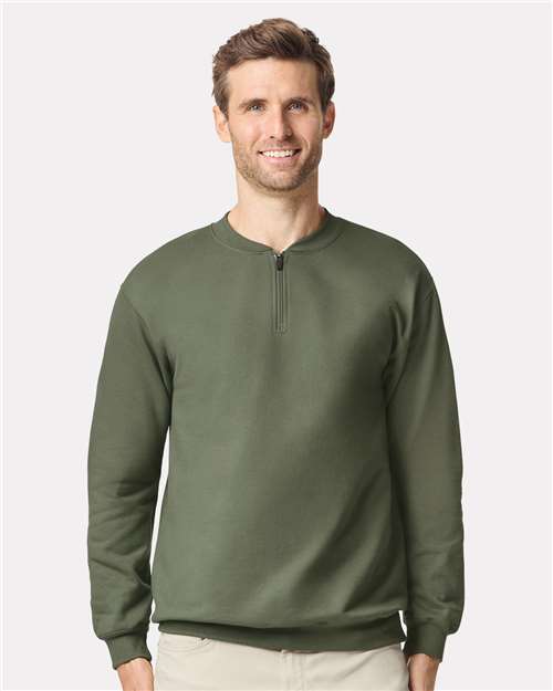 Gildan Unisex Softstyle® Midweight 1/4 Zip Sweatshirt