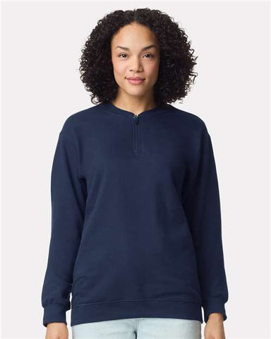 Gildan Unisex Softstyle® Midweight 1/4 Zip Sweatshirt
