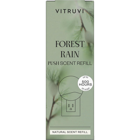 Vitruvi Plug-In Wall Diffuser Bundle with Forest Rain Scent Refill